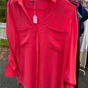 Express Coral Portofino Shirt